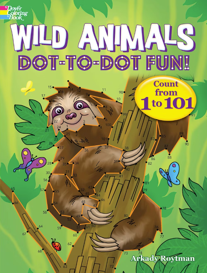 Wild Animals Dot to Dot