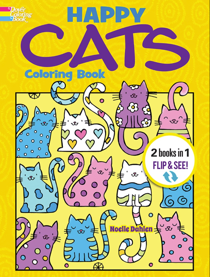 Happy Cats Color By Number CB