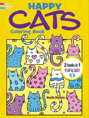 Happy Cats Color By Number CB
