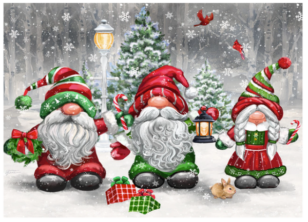 Box of Gnomes Christmas Cards