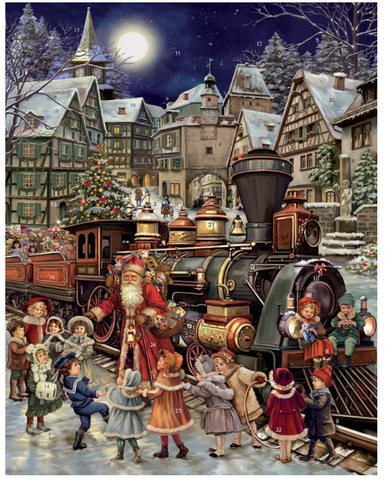 Santa's Rail Stop Advent