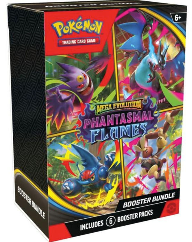 Pokemon ME02 Phantasmal Flames Booster Bundle