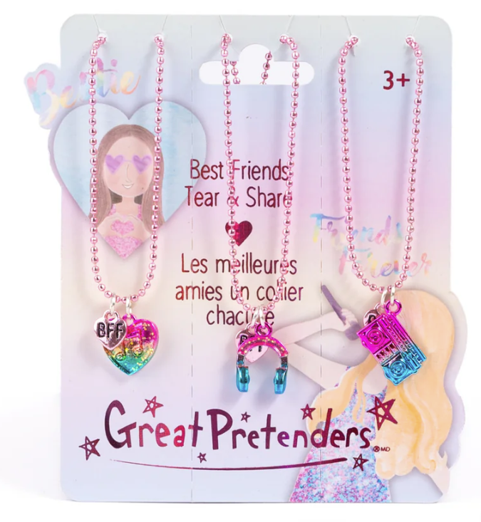 Taylor's Bestie Squad Tear & Share Necklaces