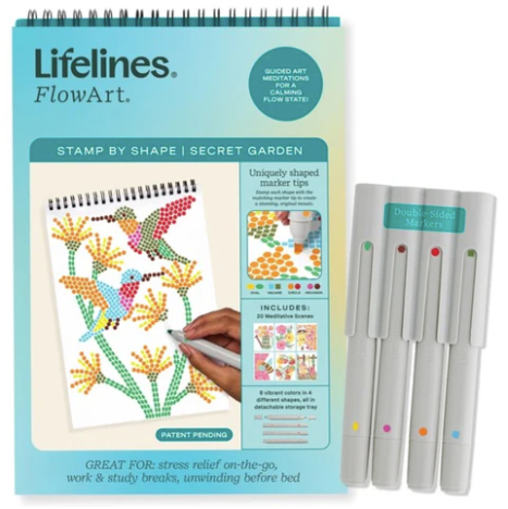 FlowArt -Stamp by Shape Secret Garden