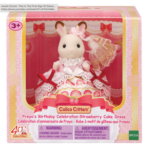 Freya Strawberry Dress CC