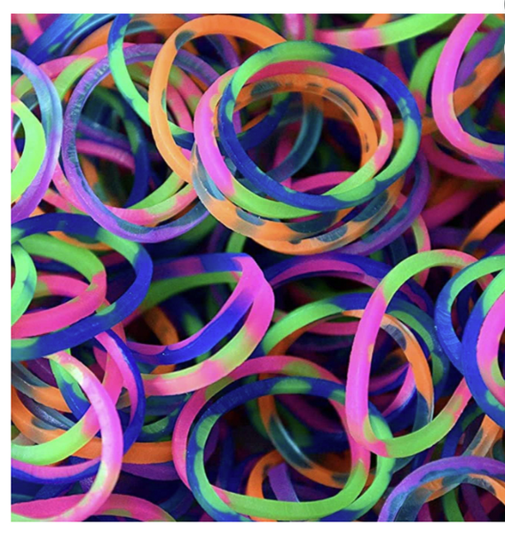 Rainbow Loom Bands Tye Dye