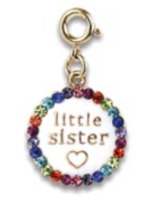 Gold Little Sister Charm