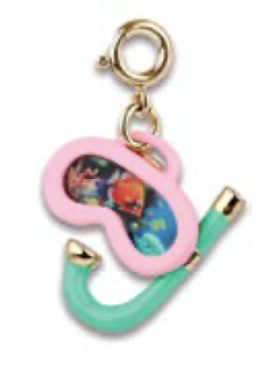 Gold Rebel Girls Snorkel Charm