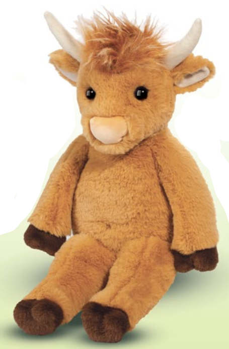 17" Floppy Henry Highland Cow