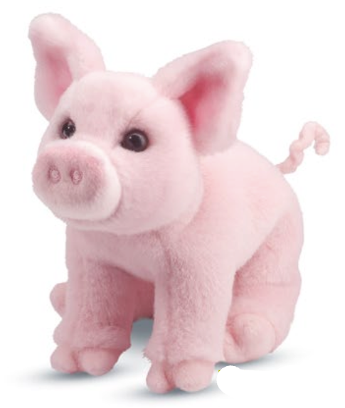 10" Betina Pink Pig
