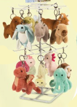 Plush Toy Bag Charm Assort.