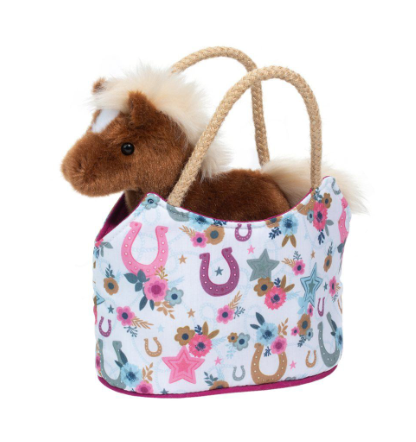 Sassy Sak Boho Horseshoe w/Horse