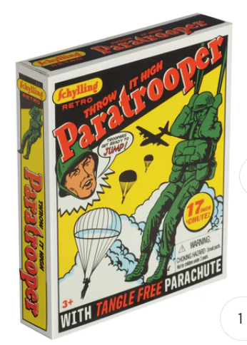 Retro Paratrooper