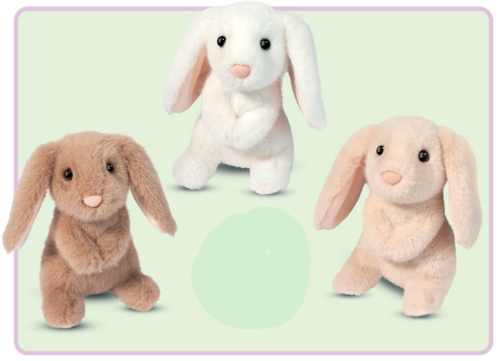 6" Barnyard Bunny Assortment
