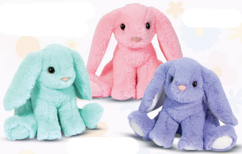 6"  Bright Mini Soft Bunny Assort.