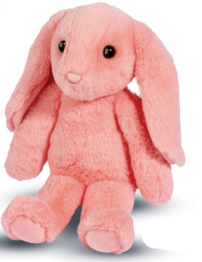 14" Peony Floppy Bunny