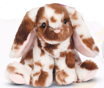 6" Roxie Spotted Bunny Mini Soft