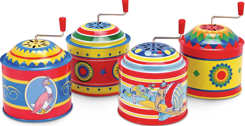 Tin Music Boxes