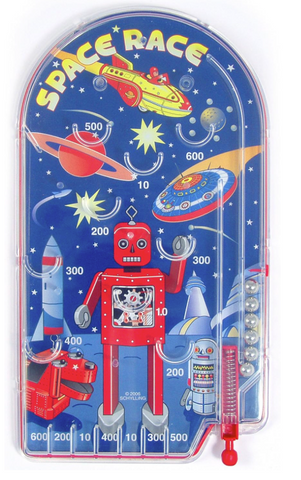 Space Race Pin Ball Game