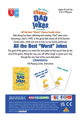 Cheesy Dad Jokes Card Game
