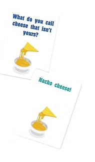 Cheesy Dad Jokes Card Game