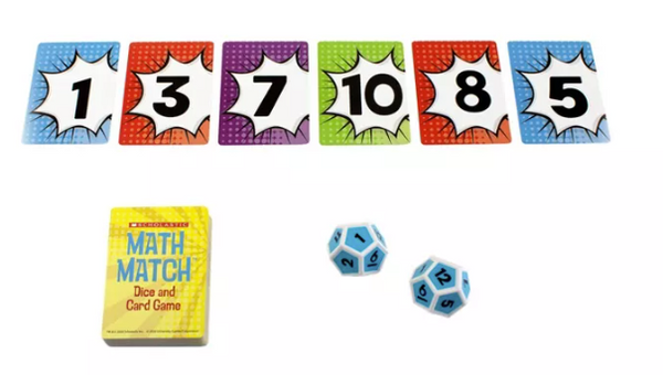Scholastic Math Match Tin