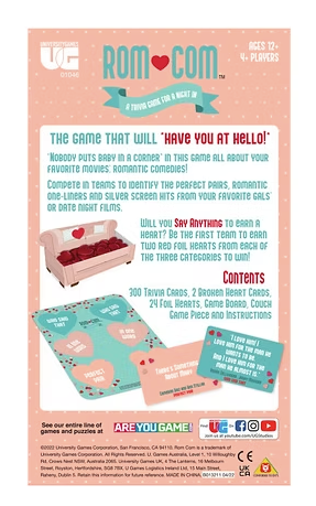 Rom Com Trivia Game