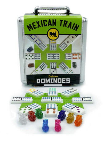 Mexican Train Dominoes Deluxe