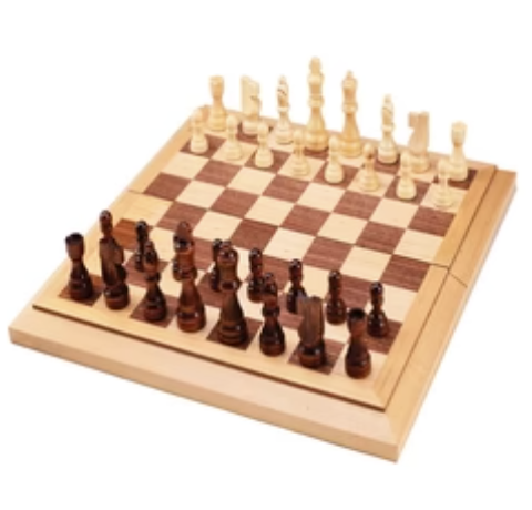 16 in. Folding Chess/Checkers