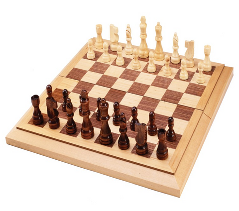 15 in. Folding Chess/Checkers Combo