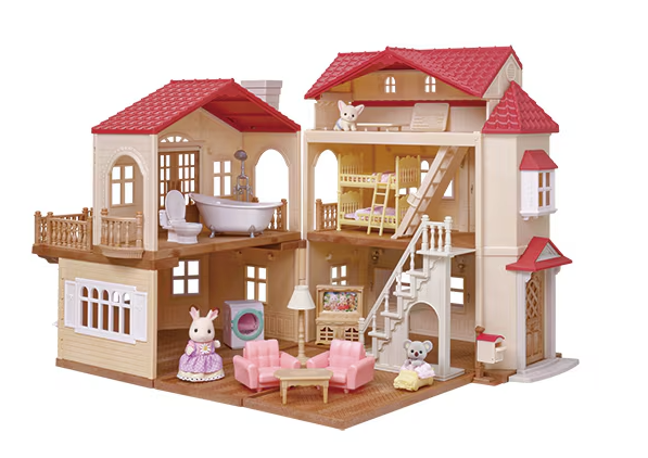 Red Roof Country Home Gift Set