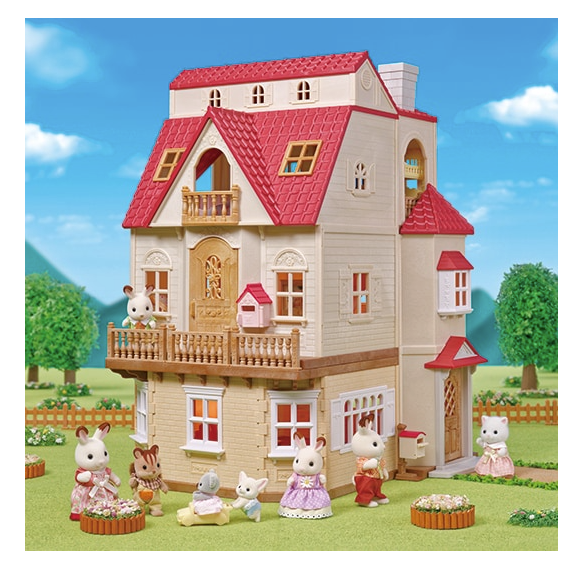 Red Roof Country Home Gift Set