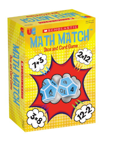Scholastic Math Match Tin
