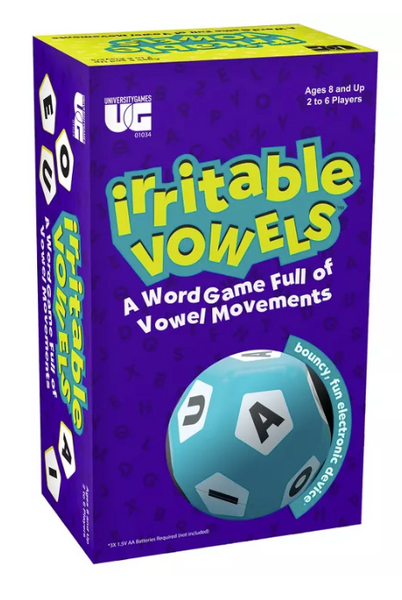 Irritable Vowels Game