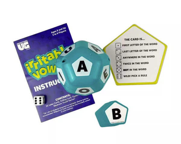 Irritable Vowels Game
