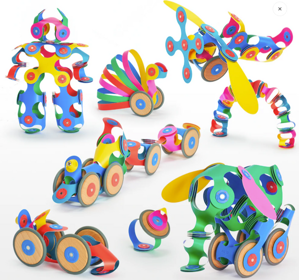 Clixo- Wheel Creator Pack 72 pcs 