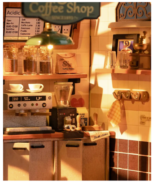 DIY Miniature-Slow Life Café
