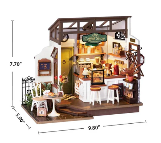 DIY Miniature-Slow Life Café