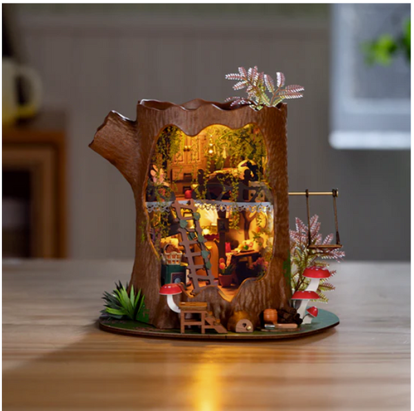 DIY Miniature-Fairytale Tree House