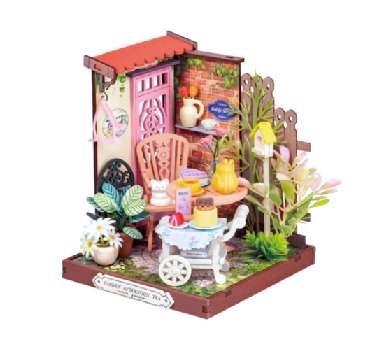 DIY Miniature-Fancy Tea Yard