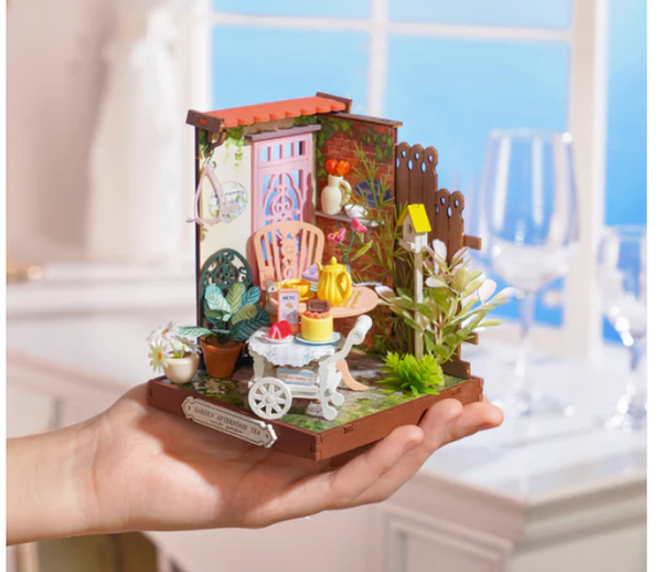 DIY Miniature-Fancy Tea Yard