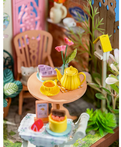 DIY Miniature-Fancy Tea Yard