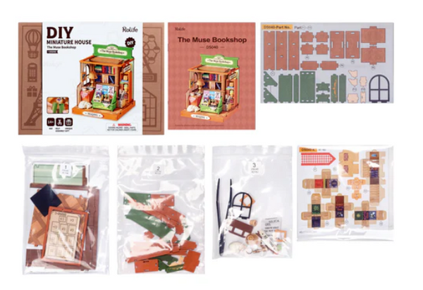 DIY Miniature-The Muse Bookshop