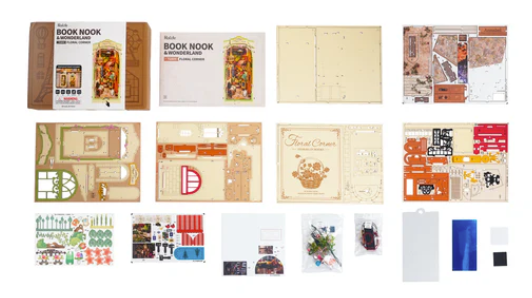 Book Nook-Floral Corner