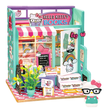 DIY Miniature-Hello Kitty® Bookstore