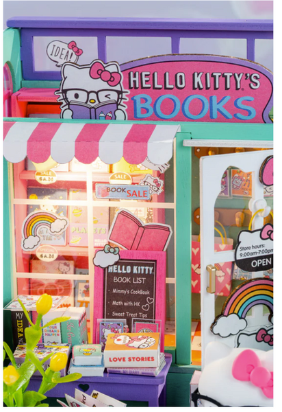 DIY Miniature-Hello Kitty® Bookstore