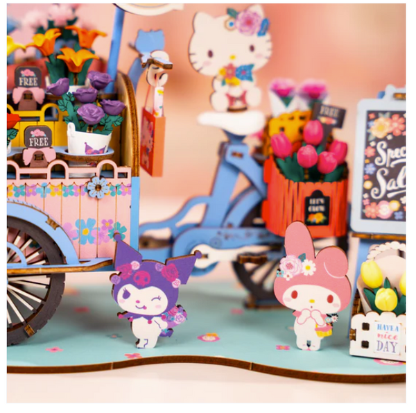 3D Kit- Hello Kitty® & Friends Flower Cart