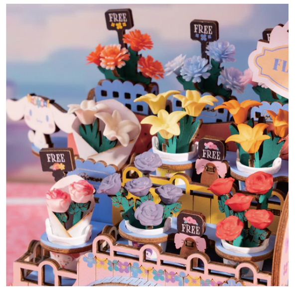 3D Kit- Hello Kitty® & Friends Flower Cart