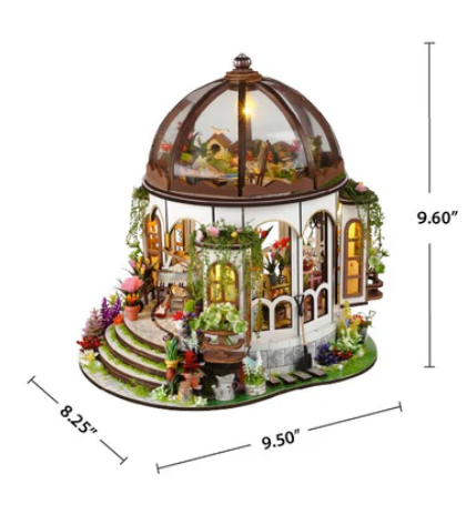 DIY Miniature-Greenhouse Oasis