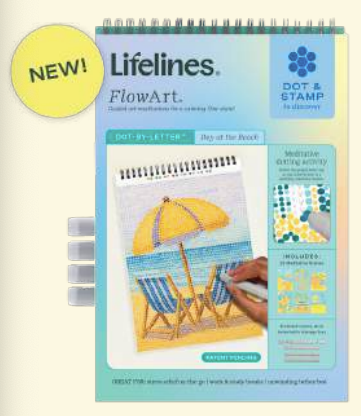 FlowArt Dot-By-Letter Day at the Beach